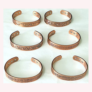 Elegante pulsera curativa de cuerda de cobre, pulsera trenzada hecha a mano para flujo de energía, equilibrio de Chakra y regalo Ideal de moda atemporal - Product Image 3