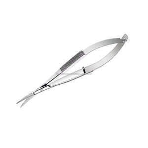 Tijeras de Manicura con Hoja Curva Extra Afilada, Tijeras de Acero para Cejas, Herramienta para Recortar Cejas y Bordar, Logotipo Personalizado OEM - Product Image 6