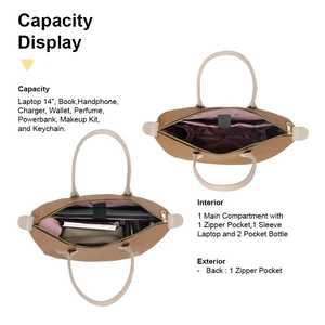 Bolso de Hombro de Nailon Premium Duradero para Mujer, Bolso Floel con Forro de Satén y Cierre de Cremallera Seguro - Product Image 2