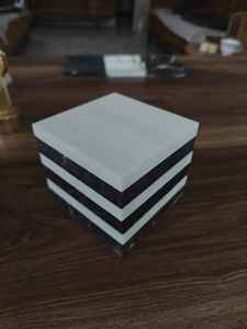 Posavasos elegantes de resina epoxi, juego de posavasos transparentes hechos a mano para casas modernas, cafeterías y colecciones de piedra - Product Image 3