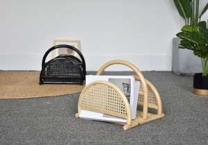 Étagère murale en rotin fabriqué à la main Rangement élégant et écologique pour afficher la décoration Organiser les essentiels et améliorer l'esthétique de la maison - Product Image 2