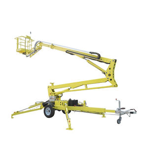 可牵引式铰接式剪刀式高空作业平台 液压升降机 150公斤/1吨负载能力 <span class=keywords><strong>3</strong></span>.<span class=keywords><strong>3</strong></span>千瓦交流电驱动 高强度钢 - Product Image 5