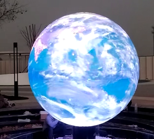 จอแสดงผล LED ทรงกลมในอาคาร P2/P2.5 แสดงภาพวิดีโอ 360 องศา ไร้รอยต่อ ความละเอียด 8K และ HDR10+ สำหรับการโฆษณา - Product Image 3