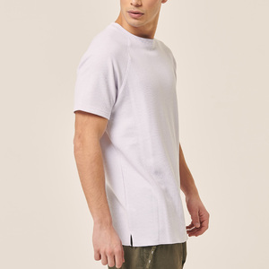 เสื้อยืดสตรีทแวร์ทางการสำหรับผู้ชายเสื้อยืด100% เสื้อกีฬาถักผ้าคอตตอนพิมพ์ลายพิมพ์ดีไซน์ของคุณ - Product Image 4