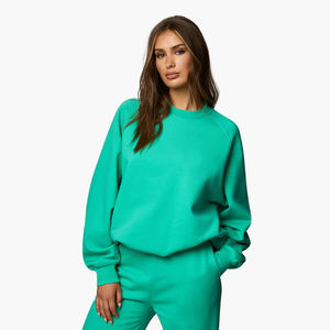 Sudaderas con capucha de gimnasio para mujer, sudaderas con capucha cortas personalizadas en blanco, sudaderas con capucha para mujer atléticas, sudaderas con hombros caídos de gran tamaño, tarifa al por mayor - Product Image 1