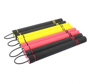 ใหม่โฟม EVA กังฟูกระบอง nunchaku สำหรับเด็กสนุกและปลอดภัยศิลปะการต่อสู้อุปกรณ์ของเล่นศิลปะการต่อสู้คาราเต้ nunchakus - Product Image 5