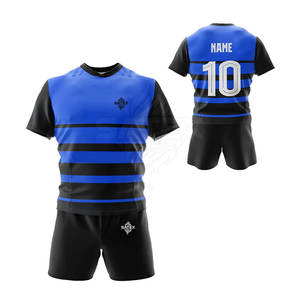 Tenues de rugby personnalisées de haute qualité, respirantes, 100% polyester, vêtements d'équipe - Product Image 3