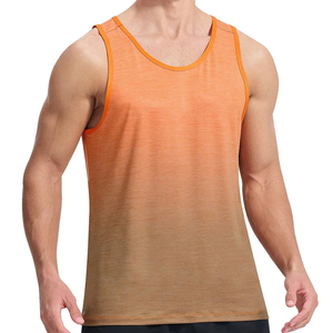 Camiseta de gimnasio para hombre, camisetas sin mangas con ajuste muscular, camiseta de entrenamiento físico, camiseta sin mangas con logotipo personalizado para gimnasio - Product Image 3