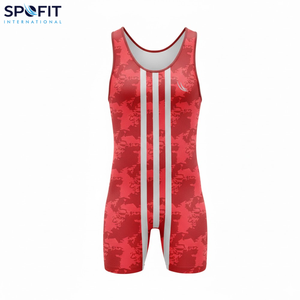 Custom Men's Wrestling Singlet Tights with <b>Adjustable</b> <b>Strap</b> Closure High Quality Custom Logo Gym wear Weight Lifting Singlets - Product Image 1