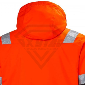 Vestes de sécurité à capuche unisexes pour hommes de couleurs personnalisées avec caractéristiques antistatiques et imperméables - Product Image 5