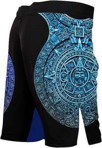 Shrink-Proof Digital Print Mixed Martial Arts Wear for Adults Blank Mens Shorts Wholesale Custom MMA Shorts Top Trending High - Product Image 6