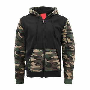 Sudadera con capucha de camuflaje de invierno personalizada para hombre, diseña tu propio logotipo, sudaderas con capucha de caza, sudaderas con capucha de impresión digital al por mayor - Product Image 2