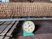 Bûches en fibre de coco 100% Contrôle de l'érosion biodégradable 30cm de diamètre X 200/400cm de longueur en rouleaux