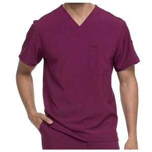 Uniforme Médico para Hombre, Transpirable, Elástico, Parte Superior e Inferior, Cómodo, Conjunto de Enfermería Profesional, Costuras Invisibles - Product Image 3