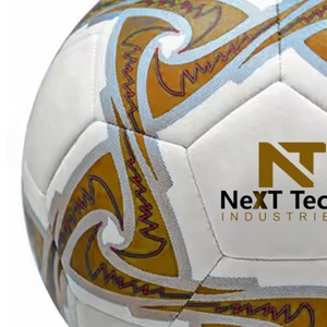 Balón de entrenamiento de fútbol de nuevo estilo para fines de entrenamiento con diseño personalizado y logotipo personalizado de Next Tech Industries - Product Image 4