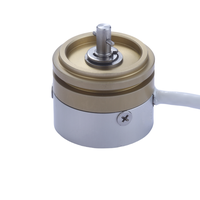 Sensor sudut potensiometer efek Hall 360 ° 22mm komunikasi Serial sinkron dudukan flens Hall (SSC)