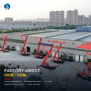Plataforma de Trabajo Industrial de 50 Metros para Techos Altos, Plataforma Elevadora Hidráulica de 6x9 Metros con Motor Diésel para Naves de Gran Envergadura - Product Image 1