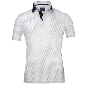 Polo 100% algodón de alta calidad a la moda lShirt manga Polo ágil cadenas de suministro nueva colección de temporada - Product Image 1