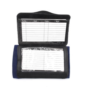 Équipement d'entraînement Triple Quarterback Playbook Poignet Bracelets de jeu en PVC pour bracelets de football - Product Image 2