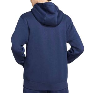 Sudadera con capucha de ajuste regular de estilo de vida mezclado de algodón básico de diseño personalizado de otoño para hombre sudadera con cremallera de peso pesado al por mayor OEM - Product Image 4