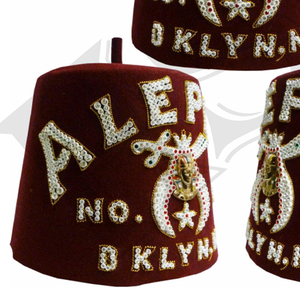 เครื่องราชกกุธภัณฑ์อิฐปรับแต่ง shriner FEZ [Aleppo] - Product Image 3