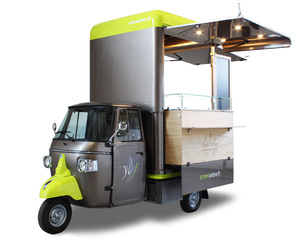 Tricycle Électrique Commercial pour la Restauration Mobile, Chariot de Traiteur à Trois Roues, Résistant à la Rouille, 10 pieds, Garantie 5 Ans, Multifonctionnel - Product Image 5