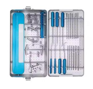 Nuevo conjunto de instrumentos ortopédicos ACL/PCL de acero inoxidable para medicina deportiva y cirugía de rodilla, instrumentos esterilizados reutilizables - Product Image 1