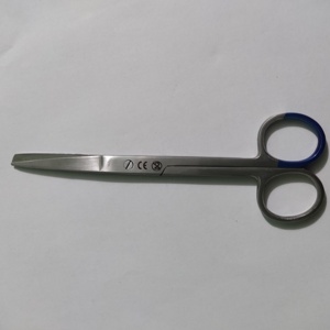 เครื่องมือผ่าตัดสแตนเลสสตีลทางการแพทย์กรรไกรผ่าตัด Mayo แบบโค้ง7นิ้วทื่อเครื่องมือผ่าตัด - Product Image 4