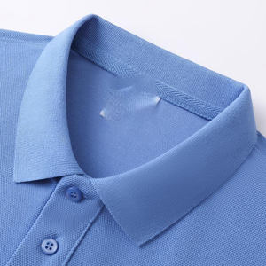 Polo en coton respirant personnalisé OEM pour l'été de travail polo uniforme culturel imprimé avec logo personnalisé polos anti-boulochage - Product Image 6