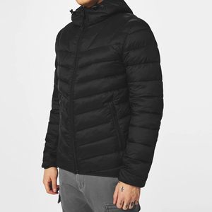 Vestes coupe-vent, veste en duvet de luxe sur mesure, veste d'hiver chaude et coupe-vent, veste en duvet matelassée en polyester, veste bomber assortie - Product Image 4