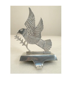Porte bas de Noël tête de cerf argent brillant: Maison et Cuisine - Product Image 3