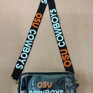 Chaîne de sac à main tendance pour femme avec perles colorées en résine – Accessoire de sac à main élégant - Product Image 1