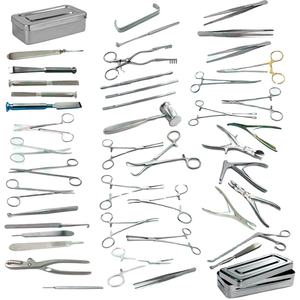 DADDY D PRO CE ISO 69-Pcs Juego de instrumentos de Cirugía de disco herniado de acero inoxidable Manual Power Essential Basis Herramientas quirúrgicas - Product Image 1