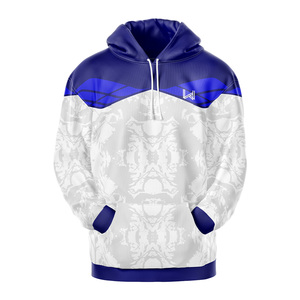 Sweat-shirts à capuche surdimensionnés pour hommes personnalisés, imprimés par sublimation, respirants, en polyester, séchage rapide, anti-rides, logo sur le devant - Product Image 4