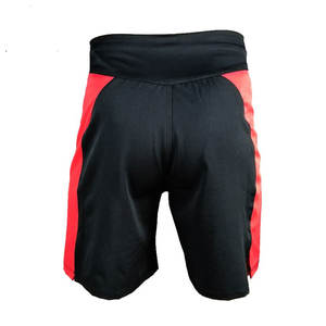 Shorts de MMA para Hombre al por Mayor, Cintura Elástica, Logotipo Personalizado, 100% Poliéster, Ligeros, de Secado Rápido, Diseño Moderno, Patrón Sólido - Product Image 3