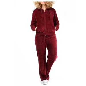 Trajes Deportivos de la Mejor Calidad para Mujer, Tela de Primera Calidad 100% Terciopelo, Servicio OEM, Diseño ODM, Último Diseño 2025 - Product Image 4