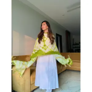 Conjunto de Traje de Rayón Blanco para Estilos Formales y Casuales - Product Image 4