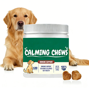 Tabletas Masticables para el Apoyo Inmunológico de <span class=keywords><strong>Perros</strong></span> Ansiosos OEM/ODM con Vitamina D3 y Zinc para <span class=keywords><strong>Perros</strong></span> y Gatos - Product Image 1