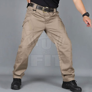 Pantalones DE TRABAJO multibolsillos impresos con logotipo personalizado al por mayor, pantalones de trabajo reflectantes de alta visibilidad para hombre, pantalones de trabajo de seguridad - Product Image 2