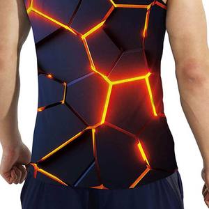 Camiseta sin Mangas para Hombre, Material Resistente, Sublimación, Tendencia, Superventas, Ropa Deportiva para Exteriores, Totalmente Personalizable - Product Image 6