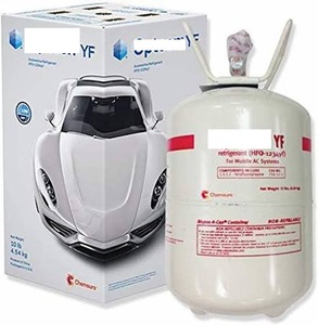 น้ำยาทำความเย็น R-1234yf แบบถัง 10 ปอนด์ เกรดอุตสาหกรรม สำหรับ OEM ODM - Product Image 1
