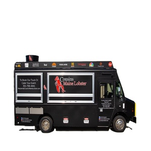 MEILLEURE OFFRE Camion de cuisine mobile d'occasion pour restaurants, entièrement équipé, remorque de restauration rapide avec propulsion électrique - Product Image 2