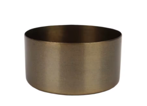 Portavelas de hierro hecho a mano con acabado cepillado, portátil, ecológico, duradero para el hogar, boda, Navidad - Product Image 3