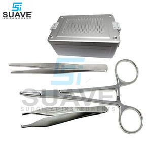 Reutilizar el kit de sutura de cirugía capaz, conjunto básico de sutura, instrumentos quirúrgicos de emergencia por SUAVE SURGICAL INSTRUMENTS - Product Image 6