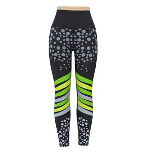 Wholesale customized high waist leggings sublimation print light weight compression leggings - Product Image 2