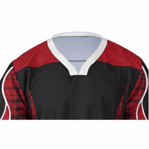 Maillot de crosse respirant en maille réversible pour hommes, vêtements de sport imprimés avec technique de sublimation - Product Image 2