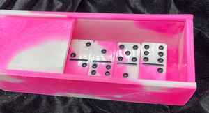 กล่องเล่นเกมโดมิโนทำจากทองเหลืองฝังเกมโดมิโนสำหรับขายส่ง - Product Image 4