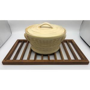 ขาตั้งสามขาโลหะสามขาสำหรับรองแก้วสีน้ำตาล - Product Image 1