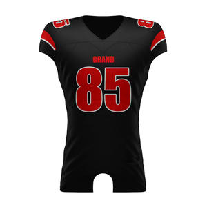 Camiseta corta de talla grande con logotipo personalizado sublimado al mejor precio para mujer, camiseta de fútbol americano de malla personalizada, uniforme de fútbol americano - Product Image 1