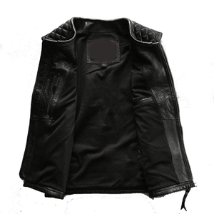 Gilet de sécurité réfléchissant haute visibilité en toile de polyester imperméable grande taille avec grandes poches - Product Image 5
